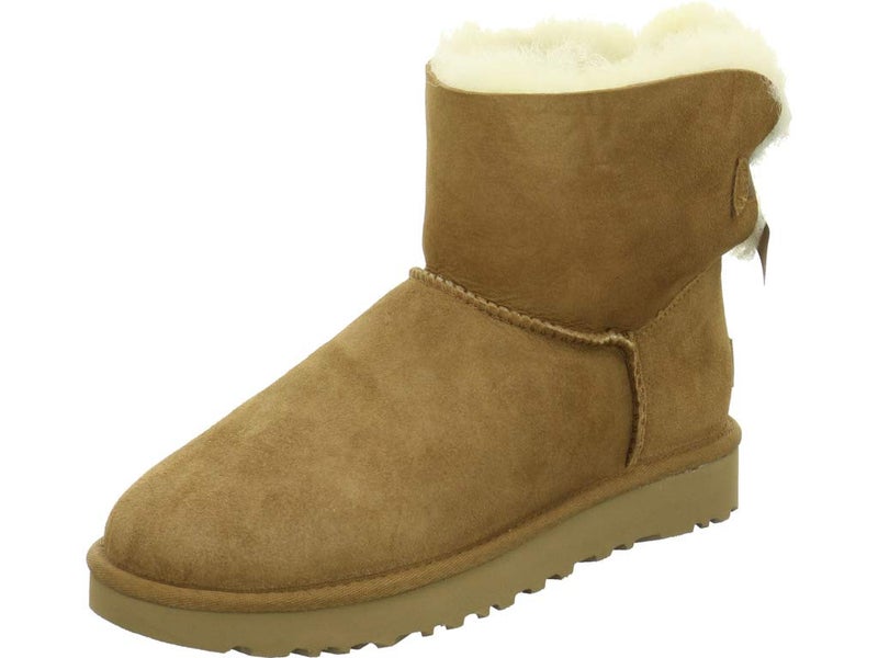 UGG Women's Mini Bailey Bow Ii Boot, Chestnut, 05 - Image 2